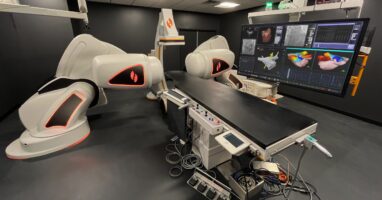 Genesis RMN系统的立体定向机器人介入手术室